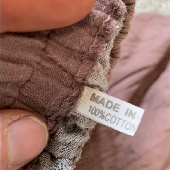 Y2K Taupe Pink Boho Tiered Skirt - Picture 8 of 8